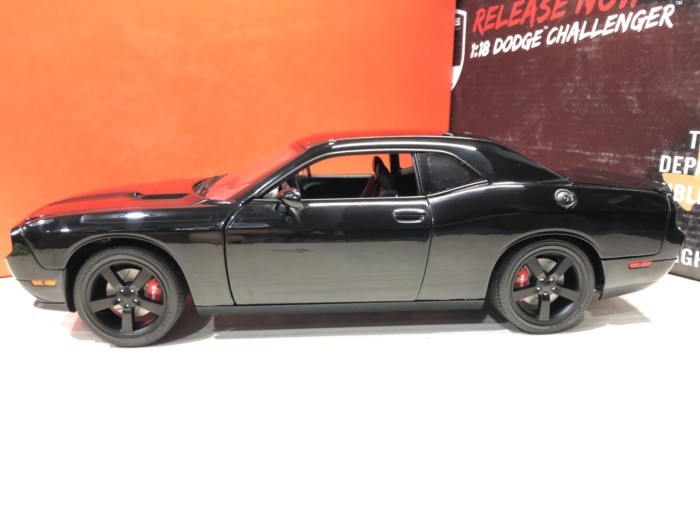 ACME/GMP 1/18 Dodge Challenger Dodge Challenger Black Wheels Limited Police Light Edition