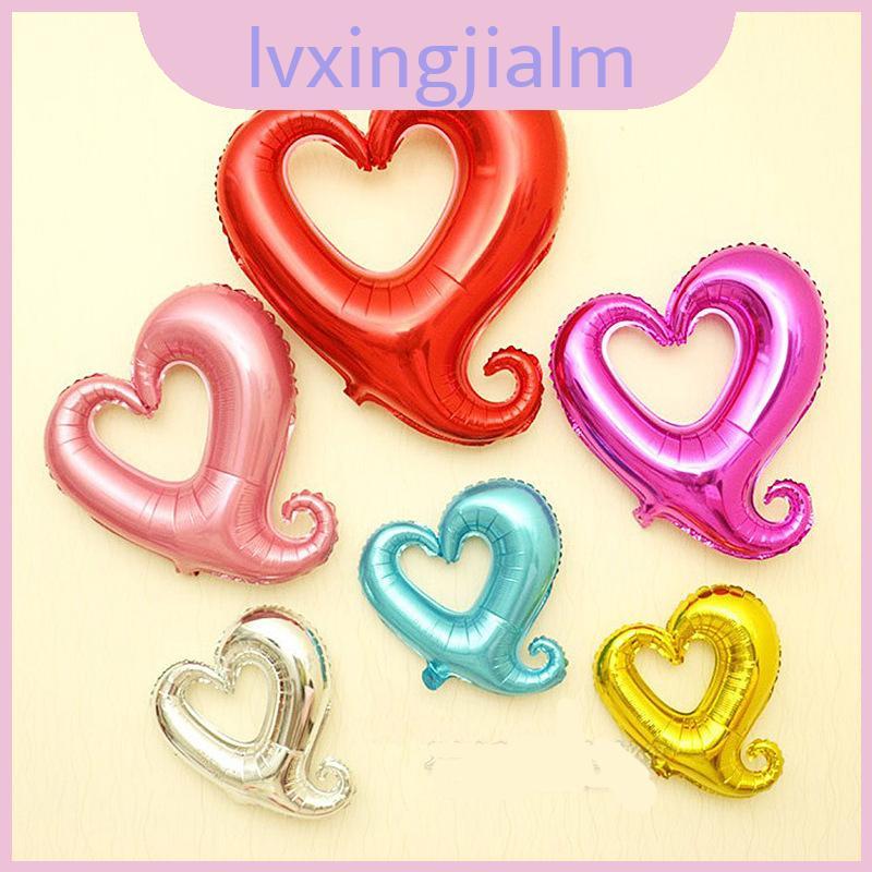 Charming Heart Hook Helium Balloon สําหรับฉลองที่เคลื่อนย้ายได้ Occasions พิเศษและ