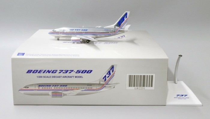 พร้อมสต็อก JC Wings Boeing Original Factory B737-500 1: 200 N73700 รุ่นโลหะผสม LH2231 รุ่นรถรุ่นลิมิ