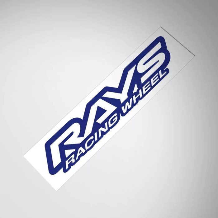 适用身RAYS สติกเกอร์ล้อ รูปลอก轮轮圈车贴纸车 泵药花