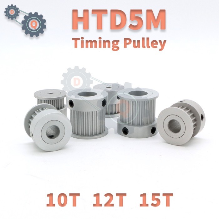HTD 5M Pulley 10T 12T 15T 10Teeth 12Teeth 15Teeth HTD5M Timing Pulley Belt Width10/15mm 5M Synchron