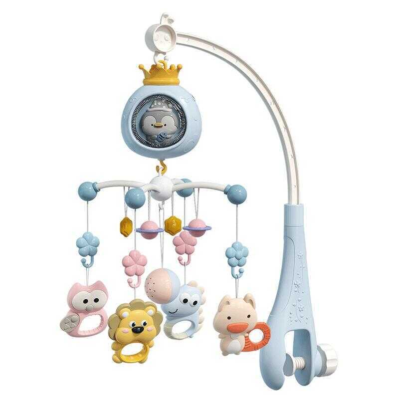 C QIERLE | Rotating Crib Mobile Toy For 0 To 1 Year Old Babies