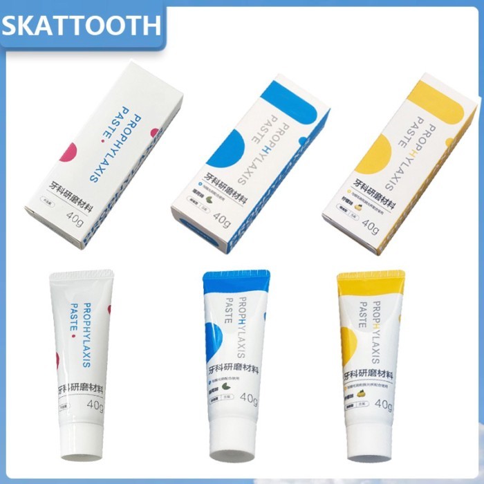 40g Ortho Implant ToothDentist Teeth Whitening Material Dental Fine Regular Grit Prophy Paste Regul