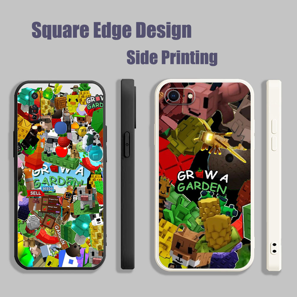 สําหรับVivo Y12A Y53 V11i Z3i Y51A Y31 2021 Grow a garden RobloxวิดีโอเกมความงามBOH01 เคสโทรศัพท์สแค