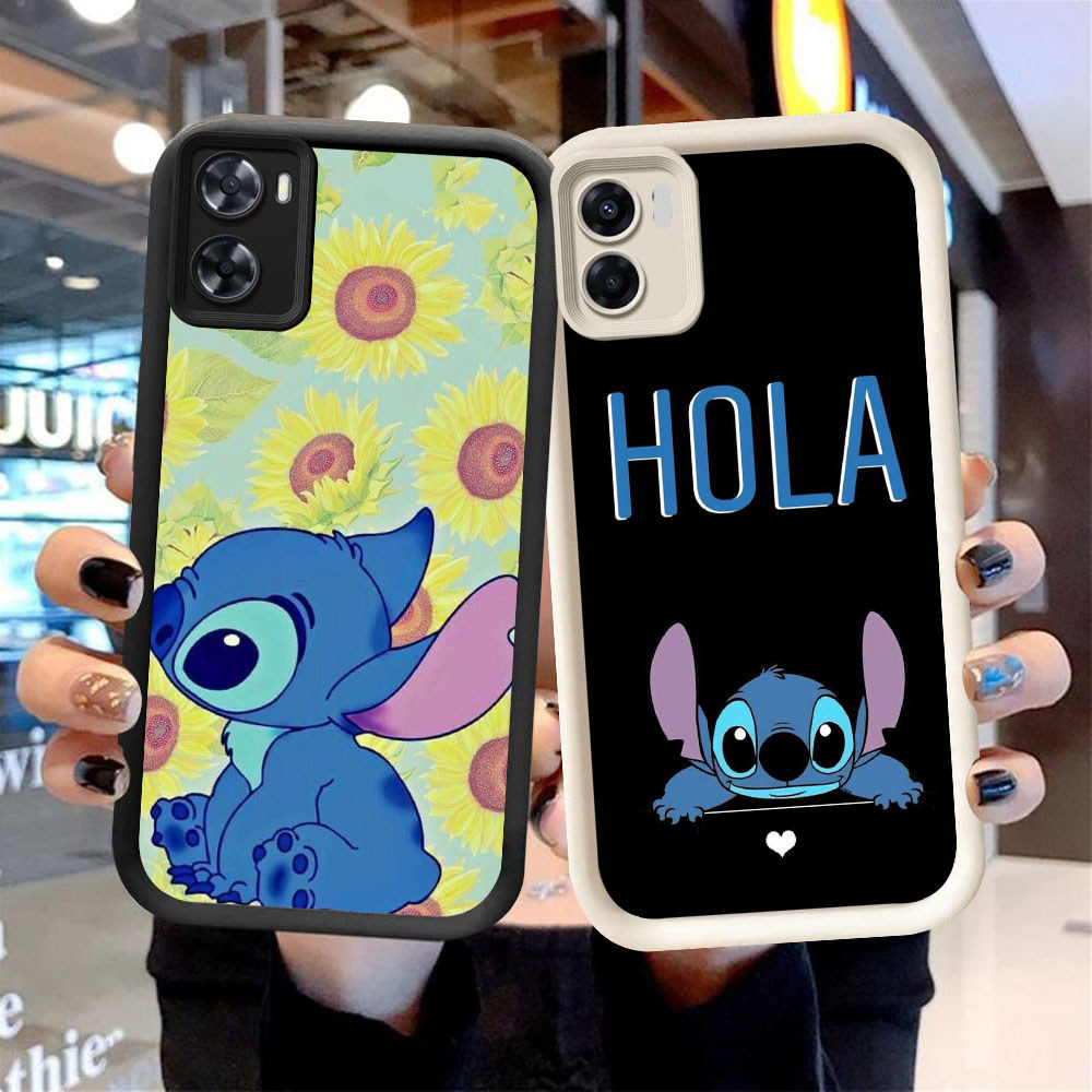 CK-71 Love Stitch เคสกันกระแทกสําหรับ OPPO A57 A36 A57e A57s A96 A77s A77 A76 Realme 9i C33