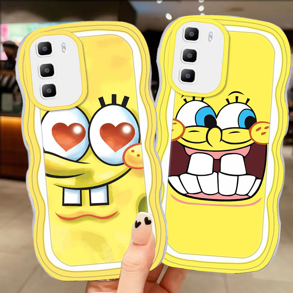 A-100 Spongebob TPU Casing สําหรับ Realme C65 14X C71 C75 เคสใส