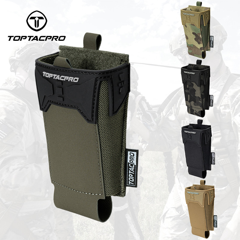 TOPTACPRO กระเป๋ามัจฉาเดี่ยว ขนาด 556 Mag แบบ MOLLE กาว PVC ติดแน่น น้ำหนักเบาทันสมัย รหัส 8537