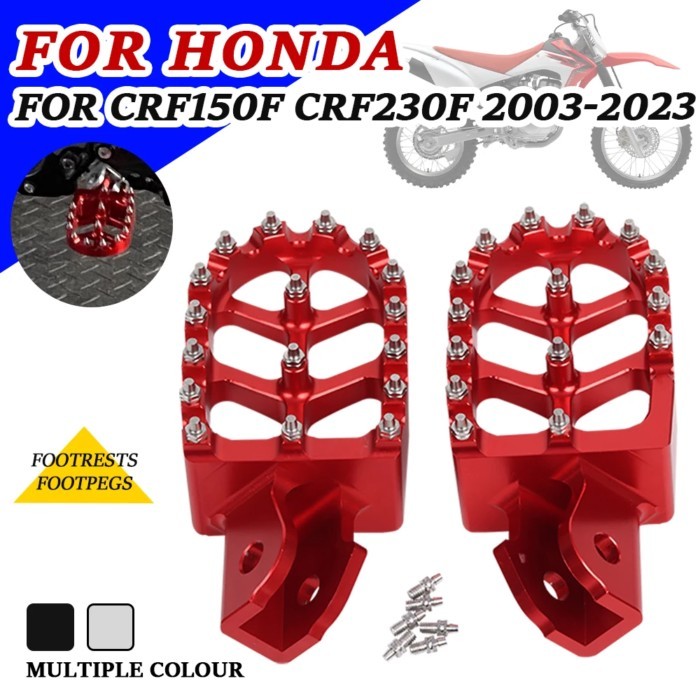For Honda CRF150F CRF230F CRF 150 230 F CRF 150F 230F 2016 2017 2018 2019 Motorcycle Footpegs Footr