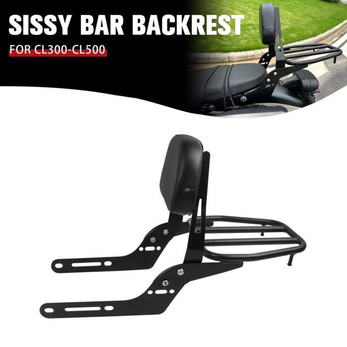 For Honda CL250 CL500 CL 250 300 CL 500 SCL500 CL300 2023 2024 Motorcycle Rear Detachables Backrest