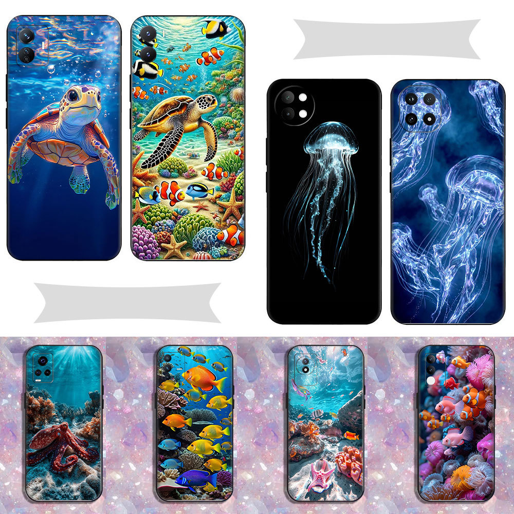 โลกใต้น้ํา ^ S3 สําหรับ Vivo U3 Y19 S1 S16 Pro S17 T S19 PRO T3 Z9 V5 lite Y67 V5s Plus Y66 V7 Y75 ค