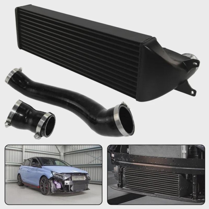 High-Performance Intercooler Hose Kit Competition Upgrade Tube& Fin For Hyundai i20N 1.6T-GDi Type