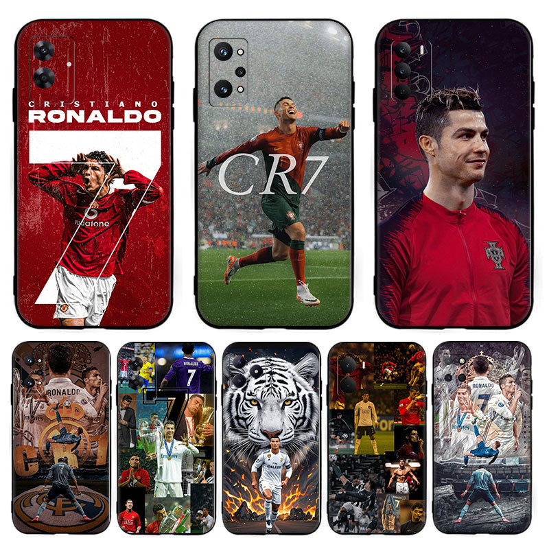 CR7 Cristiano Ronaldo FC star ^FC3 สําหรับ Realme 3 Pro 5i 5 s 8 Pro Q 6i 7i ความเข้ากันได้ TPU เคสโ