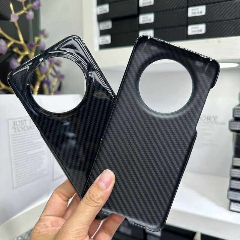 เหมาะสําหรับ Huawei Mate60 เคสโทรศัพท์เคฟล่าร์ Fang Lun Fiber mate60 เคสป้องกันบางเฉียบ mate60