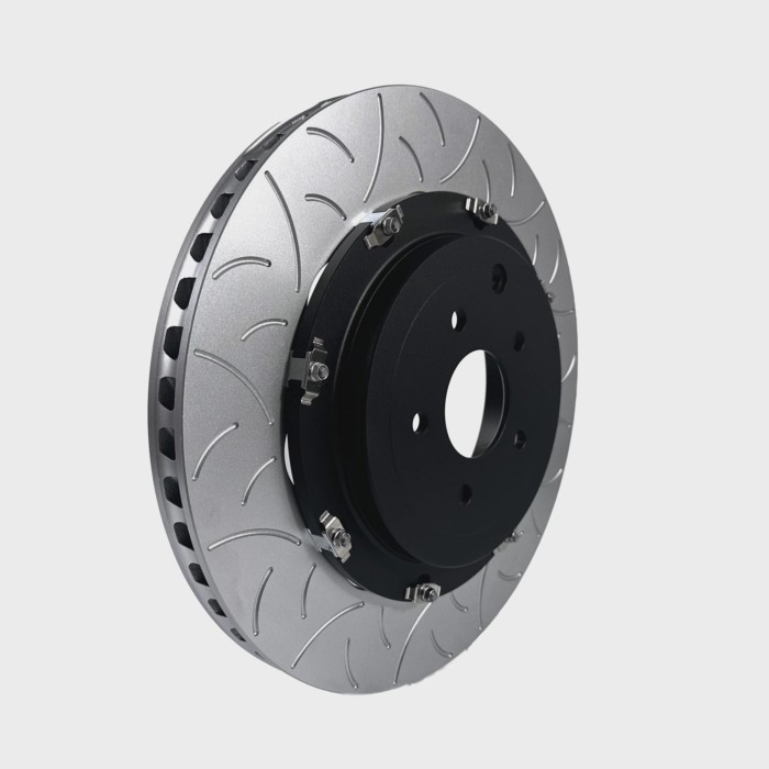 Rear 380*30 OEM 43206-KJ10A 2-piece Brake Disc Motorsport For GTR R35 Track Day