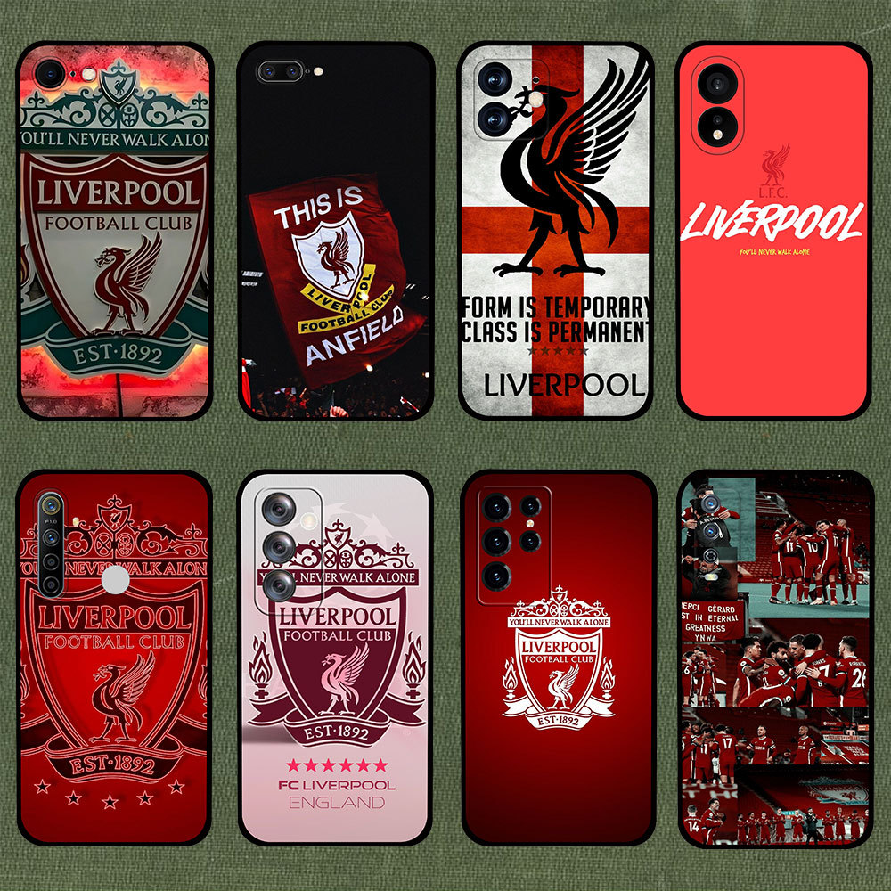 ใช้งานร่วมกับ Vivo Y01 V21 V21E T1 Y10 4G Y75 T1 5G Y32T 23K7 Liverpool TPU เคสโทรศัพท์ Soft Shell ฝ