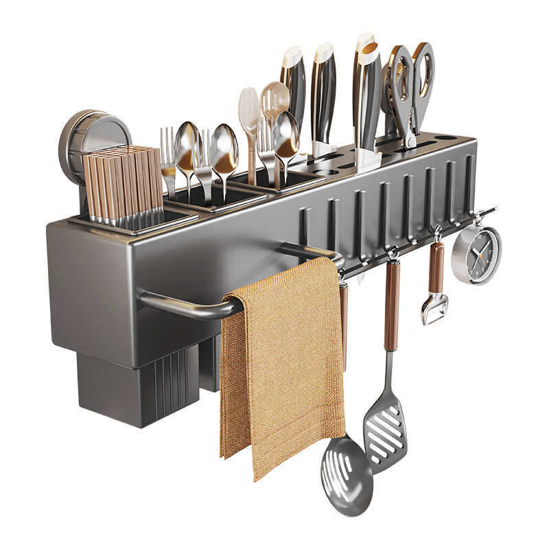 ☃ evesigar | Suction Wall Mounted Multi-function . Rack