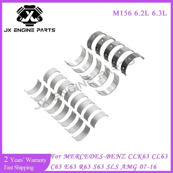 M156 Engine Main Connecting Rod Bearing Set For Mercedes-Benz 6.2 6.3 C63 CL63 CLK63 CLS63 E63 ML63