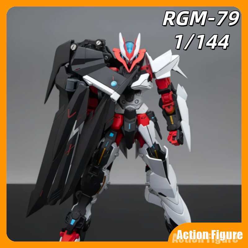 ay No Name BD 1/144 Scale KO Gundam Model Kit With Black Cape Mecha Assembly Action Figure Gift For