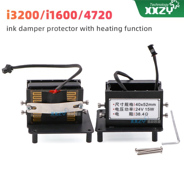 Eco Solvent Printer i3200 Printhead Ink Damper with Heating Function i1600 4720 Ink Damper Frame Pr