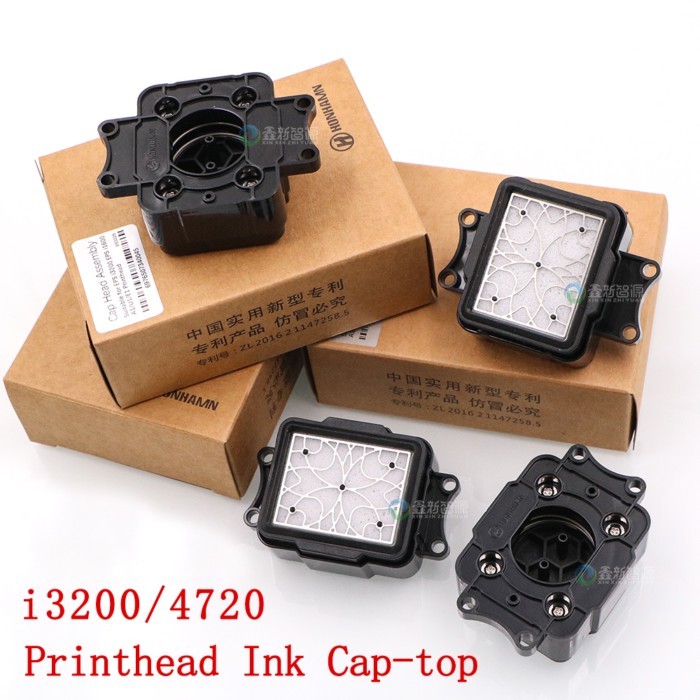 I3200 4720 Printhead Ink Captop for Xeda Galaxy Eco Solvent Printer Upgrade I1600/5113 Head Ink Cap