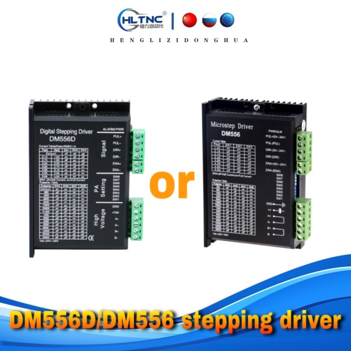 DM556D Digital Stepping Driver 24-50V VDC 5.6A or DM556 Stepper Motor Driver DC20-50V 4.2A Motor Co
