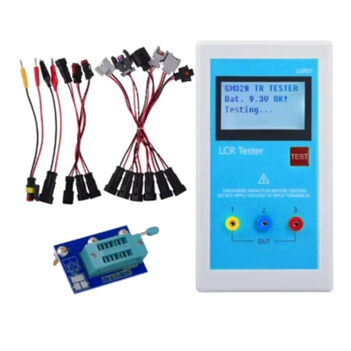 LCR01 TL-200 ESR TR LCR Resistance Capacitance Inductance Tester CRIN Diesel Transistor Tester Comm