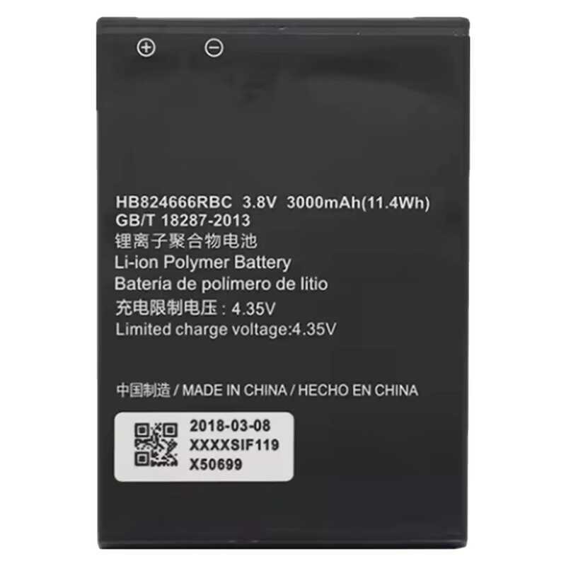 แบตเตอรี่ Hb824666rbc ความจุ 3000Mah สำหรับ Huawei E5577 E5577bs-937 E5577s-321 แบตเตอรี่สำหรับเราเ