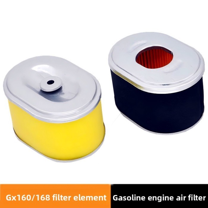5PCS GX160GX200 Gas Oline Engine Filter Element Micro Tiller Trowel 168F170 Air Filter Sponge Paper