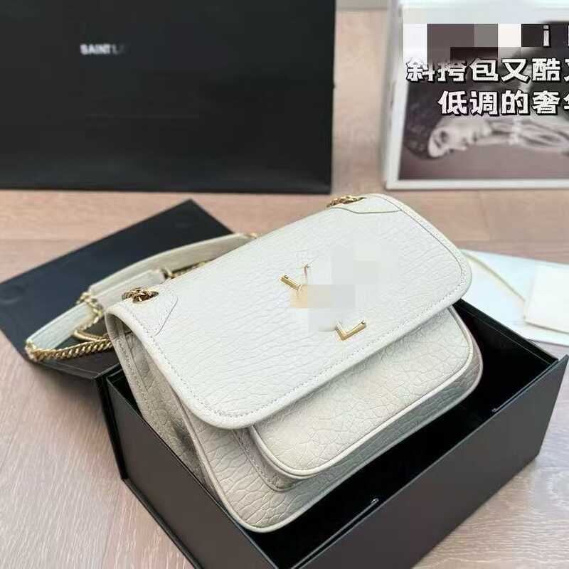 W Yang Shulin Bubble Skin niki Messenger Bag หนังแกะใต้วงแขน