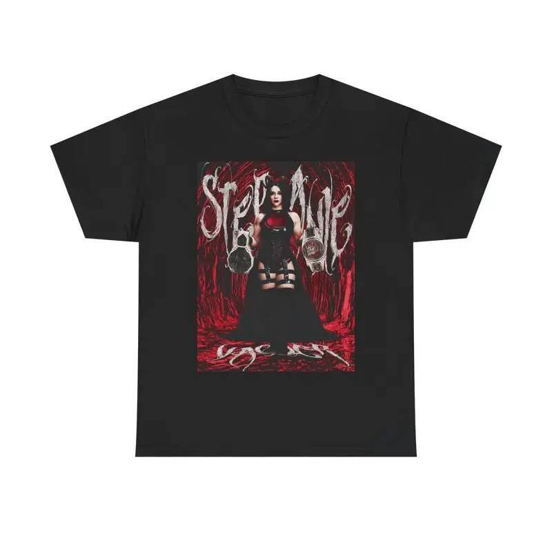 Stephanie Vaquer เสื้ออะนิเมะ Kawaii ฤดูร้อนสไตล์เกาหลีเสื้อยืด