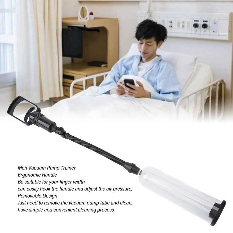 1/2pcs Men Vacuum Trainer Enlarger Booster Treatment อุปกรณ์คู่มือ Air Pump Exerciser