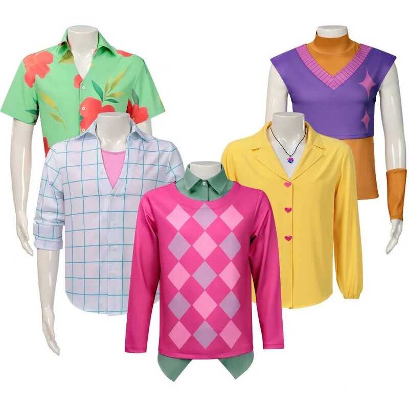 C TV Kpop Demon Hunters Sa Boys Baby Cosplay Costume Abby Jinu Mystery Tops Kpop M Romance Role Pla