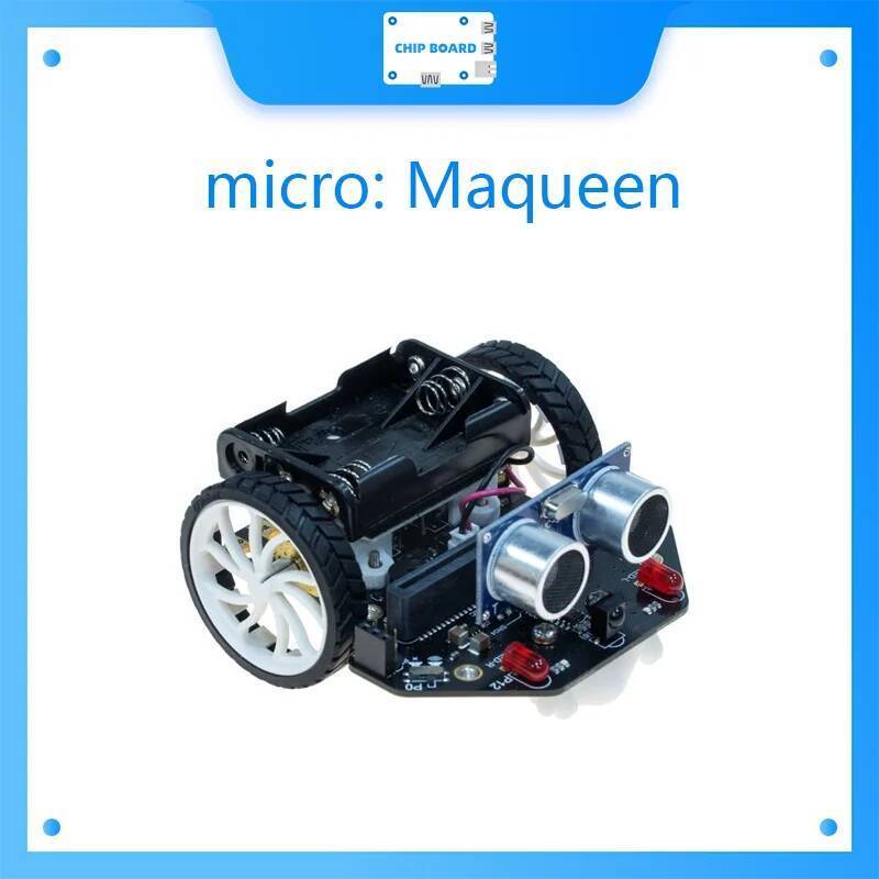 TA DFRobot micro: Maqueen micro:bit Educational Programming Robot Platform รถอัจฉริยะ V4.0 รองรับ Li