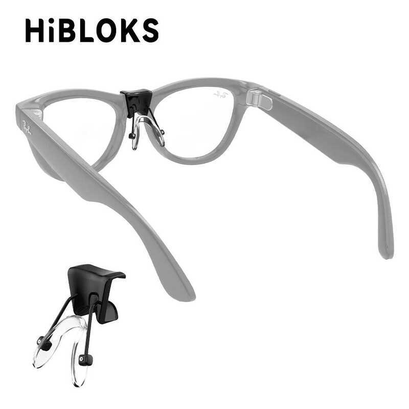 HiBloks สําหรับ Meta Skyler RW4010/RW4014 Wayfarer RW4006/RW4008/RW4012 GEN 2 แผ่นจมูกถุงลมนิรภัยแว่