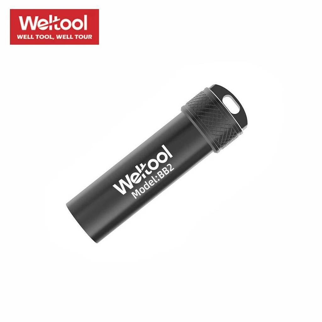 Weltool BB2 หลอดแบตเตอรี่แบบอลูมิเนียมสำหรับ CR123A