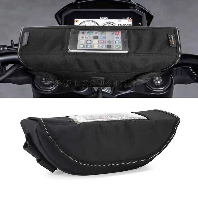 เหมาะสําหรับ Honda CB1000R CB650R CB350 CB300 รถจักรยานยนต์ Rider กระเป๋าแบบพกพา Navigation Handleba