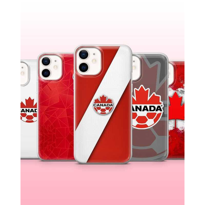 (สต๊อกสินค้าในพื้นที่) Canada Soccer Maple Leaf เคสโทรศัพท์กันกระแทก Slim Soft Tpu Case สําหรับ Ipho