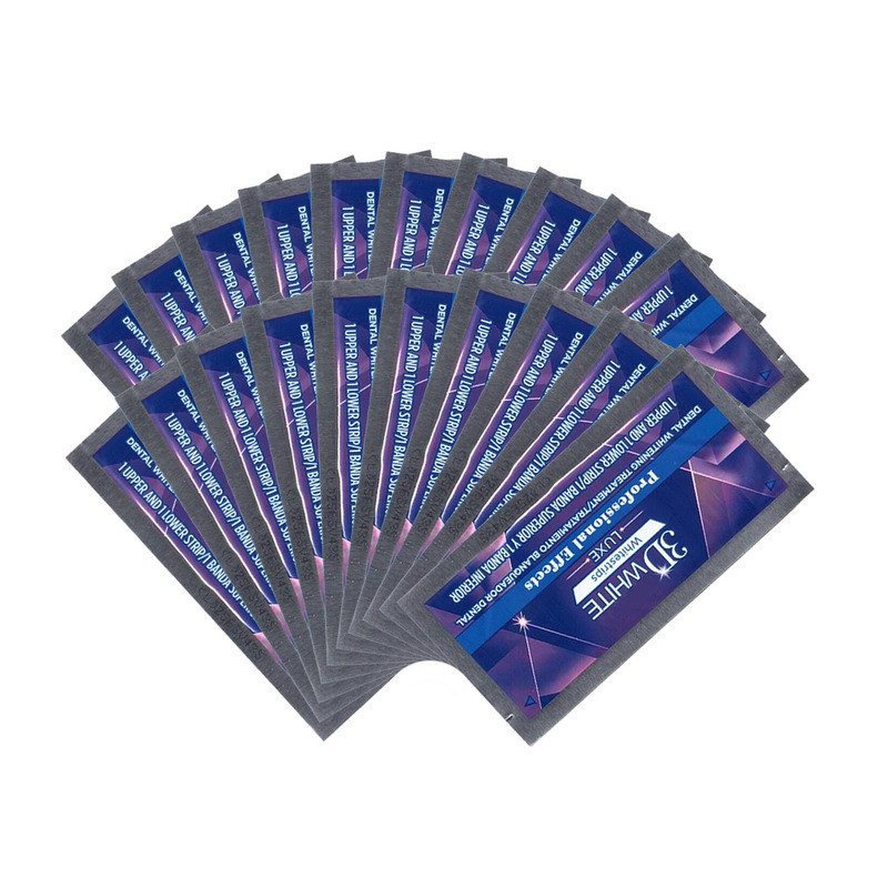 White Teeth Whitening Strips 3D Professional Effects Tooth Bleaching Strip Dental Kit Oral Hygiene C