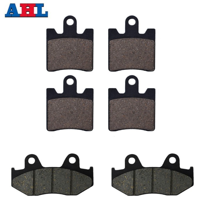 Motorcycle Front Rear Brake Pads Discs Kit For SUZUKI AN250S AN250SS AN250Z AN400S AN400SS AN400Z A