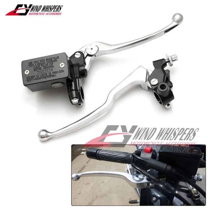 Motorcycle 7/8" 22mm Clutch lever Hydraulic brake Master Cylinder For Suzuki GW250 SFV650 TLR1000S
