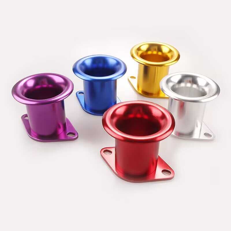 ❤ 4Pcs Velocity Stack 20V 4Ag Itb/Itbs Air Horn Funnel Black Gold Sier Blue R