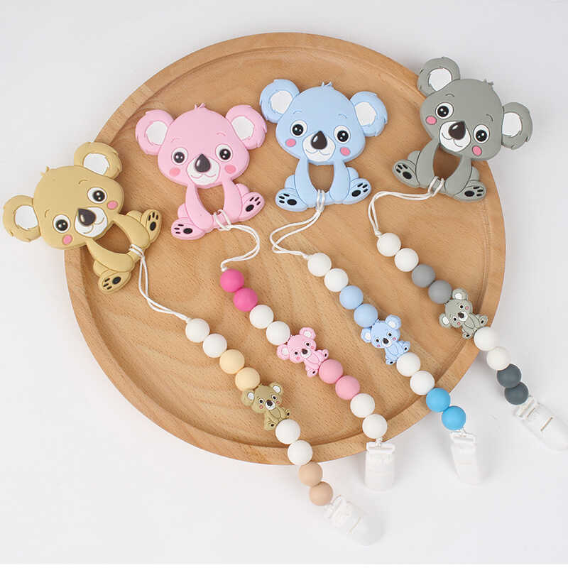 Infant Molar Teether KOALA ยางกัดซิลิโคน KOALA Anti-dropping KOALA
