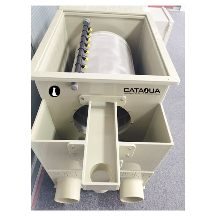 Advanced Ras Aquaculture Drum Filter System PP Material Fish Tank Drum Filter Aquaculture Equipment