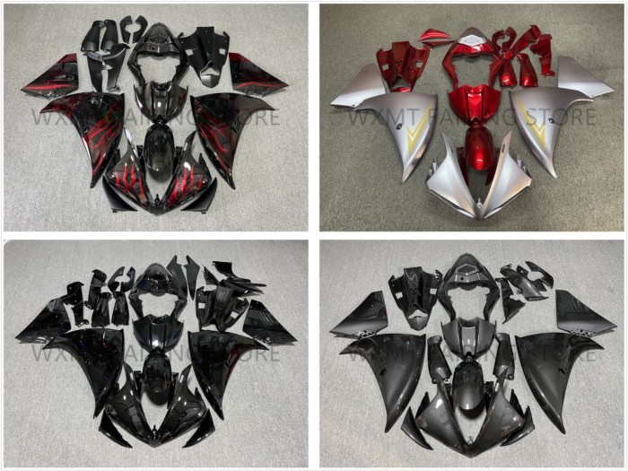 NEW ABS Motorcycle Injection mold full Fairing Kit fit For YZF R1 2009 2010 2011 YFZ-R1 09 10 11 Bo