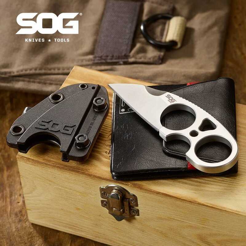 + SOG SNARL Professional Knife Mini Pocket Knives EDC Survival Hand Tools Outdoor Camping Plies
