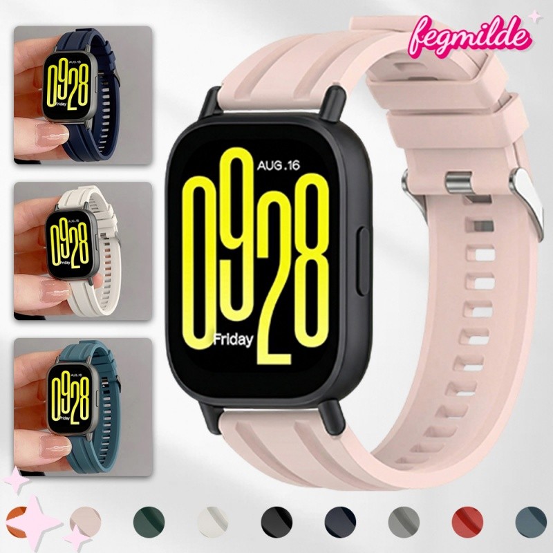 22 มม สายซิลิโคน for Redmi Watch 5 Active/5 Lite/Garmin Watch Forerunner 570 265/Huawei/Amazfit Bip 6