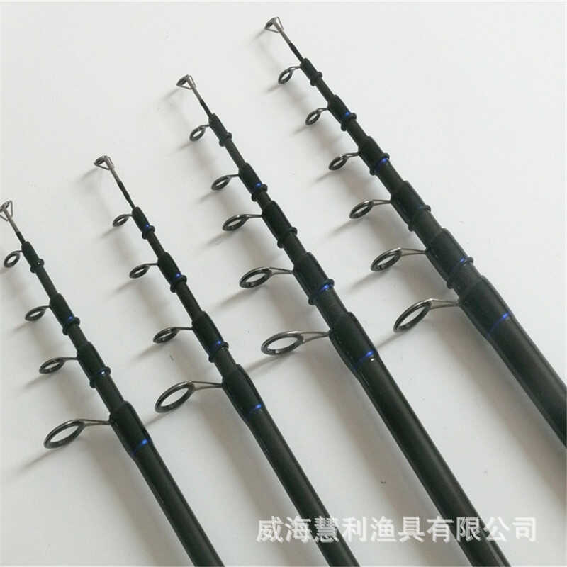 Weihai 2.4 ~ 4.2m Ultra-Light Ultra-Hard Sea Pole Long-Casting Pole Carbon โยนเสา Sea Pole Long-Cast