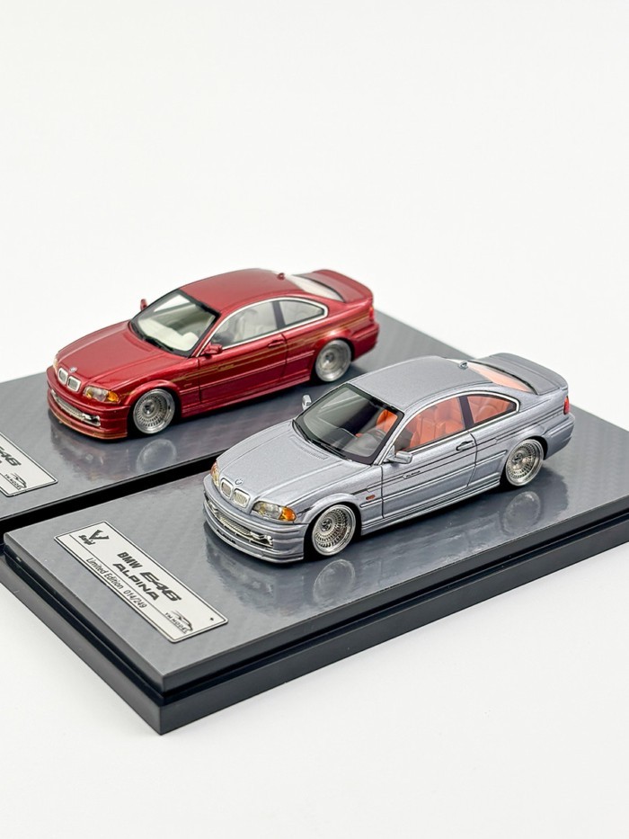 พร้อมส่ง พร้อมส่ง YM1: 64 BMW M3 MK4 E46 Modified B3 Arbina Resin Car Model