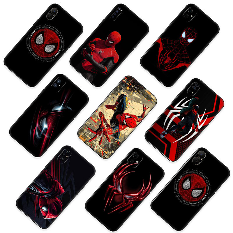 Spider-Man รูปแบบเย็น ^GA-3 สําหรับ Huawei Nova 2i 2 Lite 3 3i 4E 5i 5T 7 SE 8i Y61 10 ความเข้ากันได