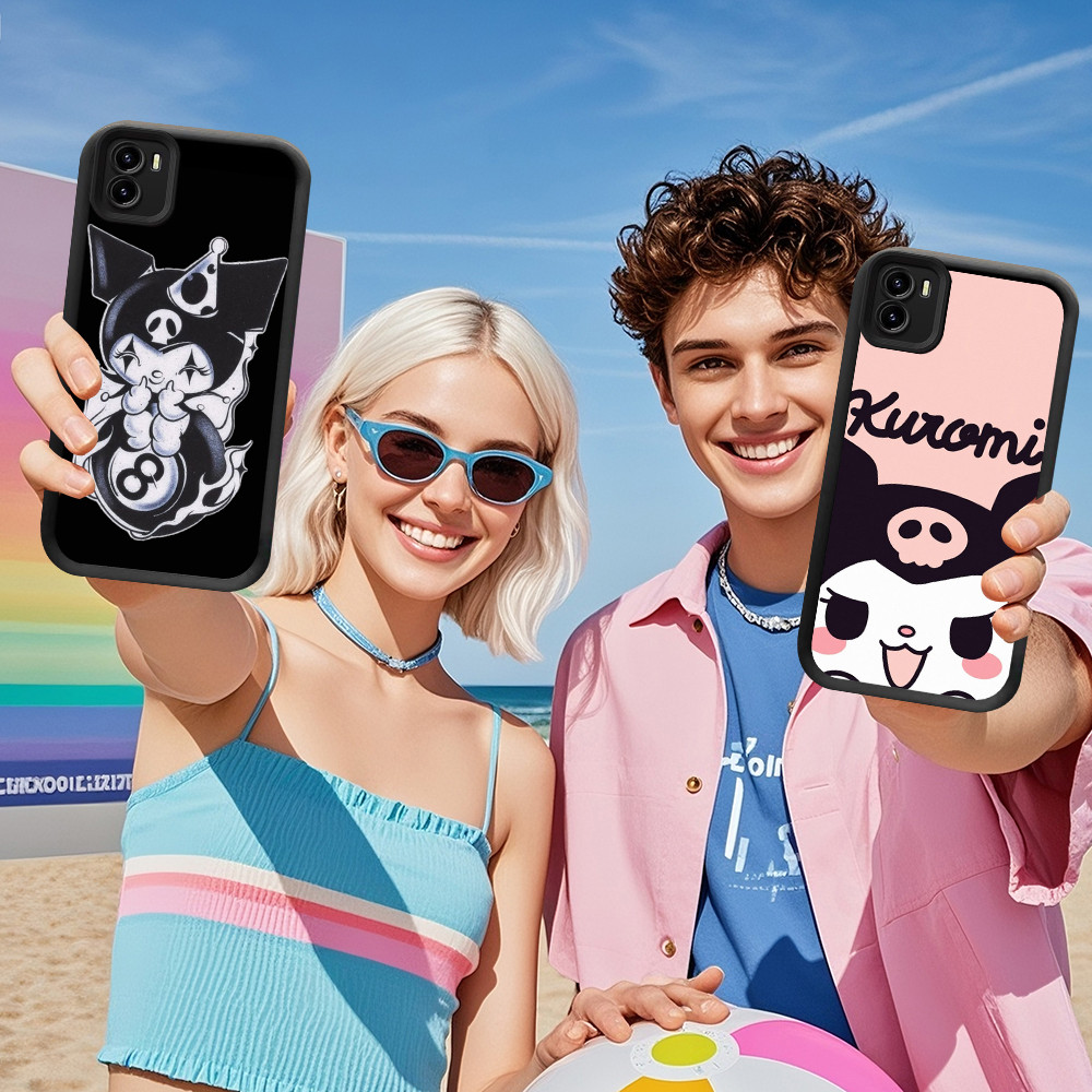 DE-22 Kuromi ปลอก HP สําหรับ VIVO Y53s Y51 V21E Y31 Y33 V21 Y51A Y73 Y51S 2020 2021